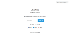 Desktop Screenshot of desyns.com